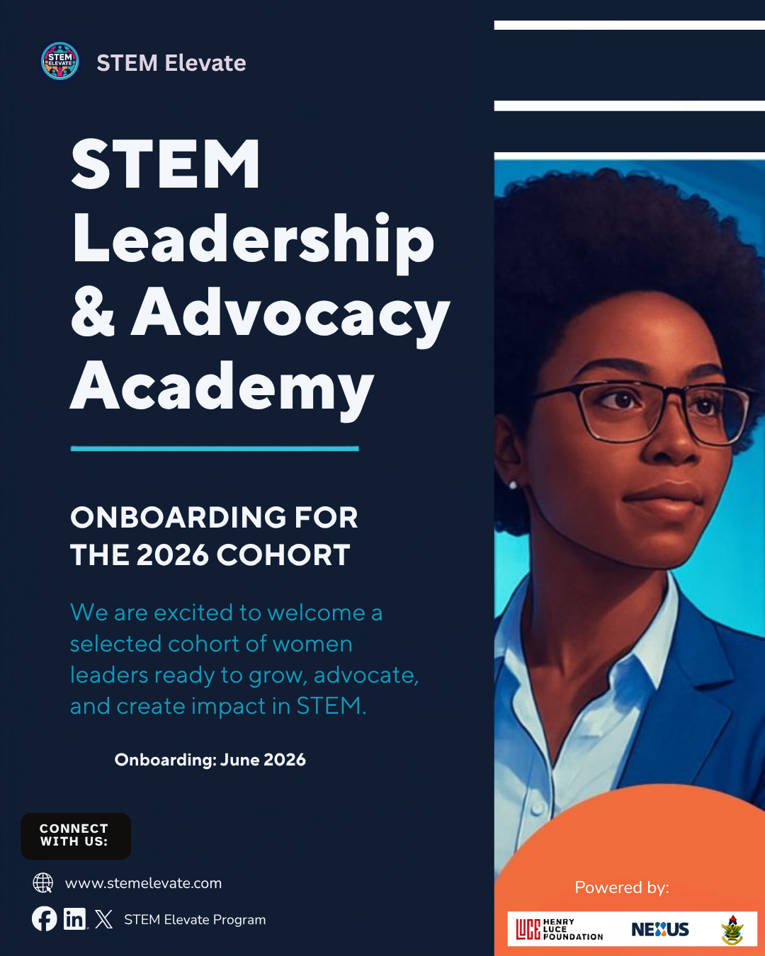 STEM Elevate Leadership & Advocacy Academy 2026 Cohort Orientation